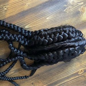 Black Braided Wig